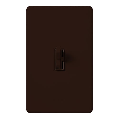 AYF-103P-BR Ariadni 3-Wire Dimmer for Ballasts and LED Drivers, 1000W, 8 Amp, 1 Pole/3-Way, Neutral Required, 120V, Brown