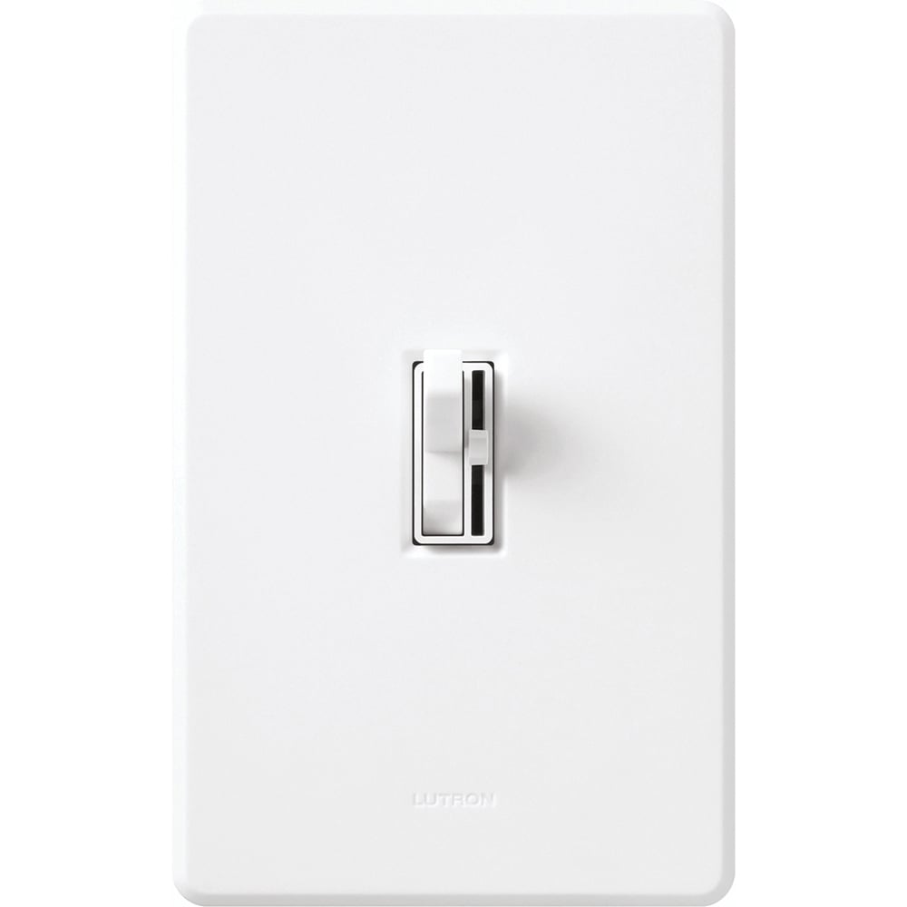 AYF-103P-WH Ariadni 3-Wire Dimmer for Ballasts and LED Drivers, 1000W, 8 Amp, 1 Pole/3-Way, Neutral Required, 120V, White