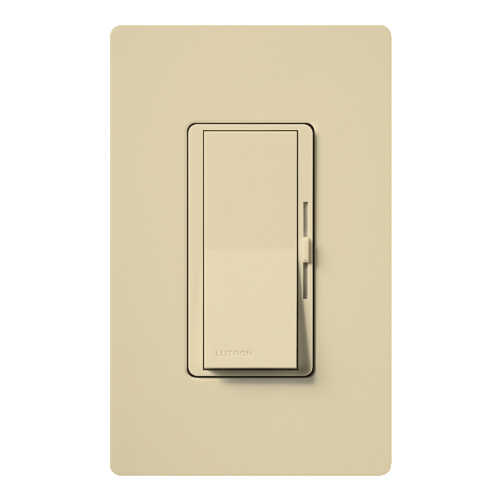 DV-10PH-IV Diva Dimmer Switch with Night Light, 1000W Incandescent/Halogen, 1 Pole, 120V, Ivory
