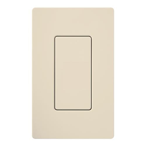 DV-BI-LA Blank Insert for Claro Wall Plates, Fits Decorator-Style Openings, Light Almond