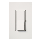 Diva Dimmer - Gloss Finish, Electronic Low-Voltage, 3-way, 120V/300W in white
