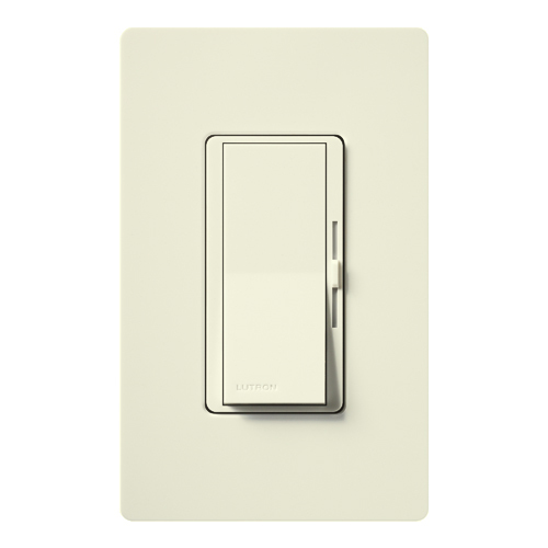 DVSC-10P-BI Diva Dimmer Switch with Night Light, 1000W Incandescent/Halogen, 1 Pole, 120V, Biscuit