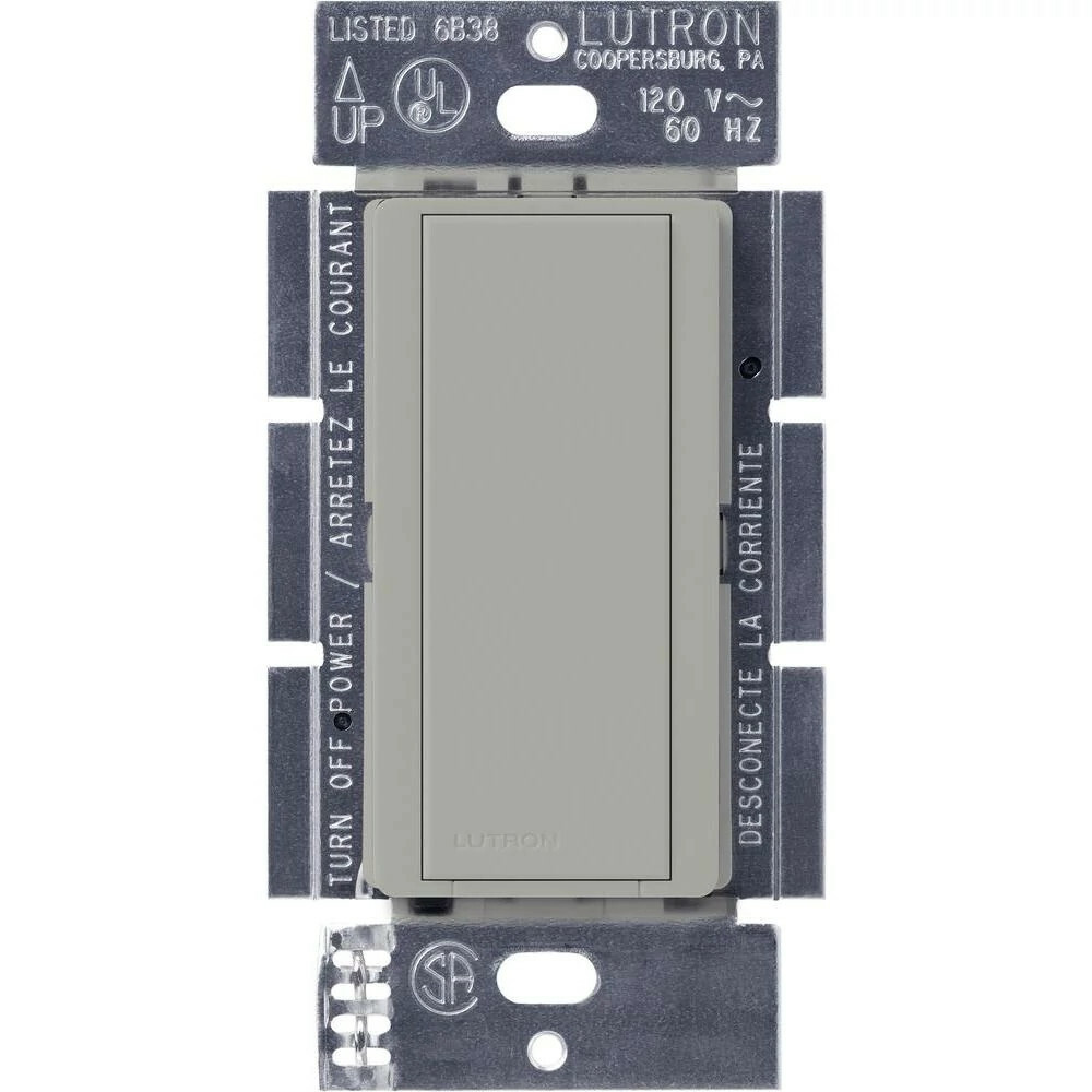 MA-AS-GR Maestro Companion Dimmer Switch, Multi-Location for Maestro Dimmers/Timers/Sensors, Gray