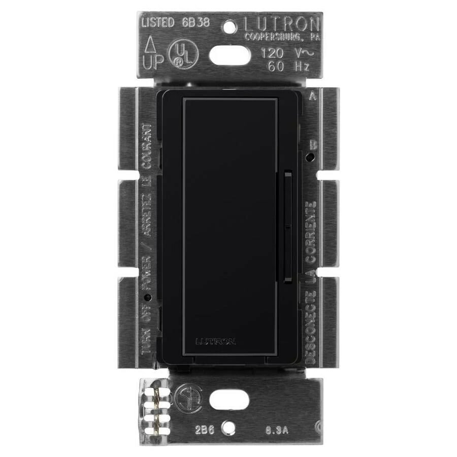 MA-R-BL Maestro Companion Dimmer Switch, Multi-Location for Maestro Dimmers/Timers/Sensors, Black