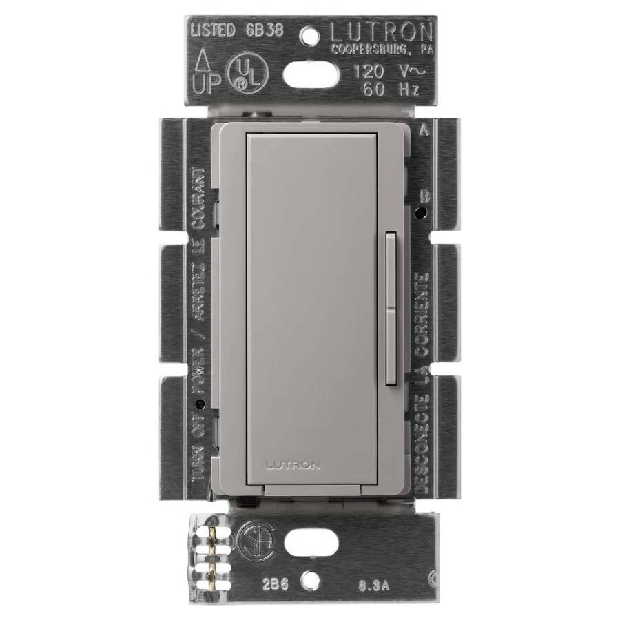 MA-R-GR Maestro Companion Dimmer Switch, Multi-Location for Maestro Dimmers/Timers/Sensors, Gray