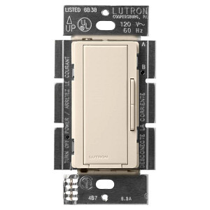 MA-R-LA Maestro Companion Dimmer Switch, Multi-Location for Maestro Dimmers/Timers/Sensors, Light Almond