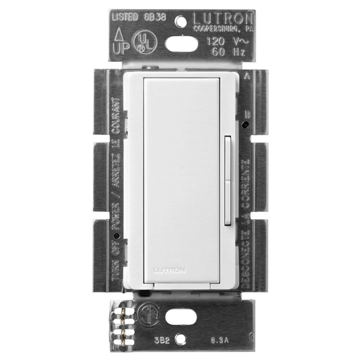 MSC-AD-SW Maestro Companion Dimmer Switch, Multi-Location for Maestro Dimmers/Timers/Sensors, Snow