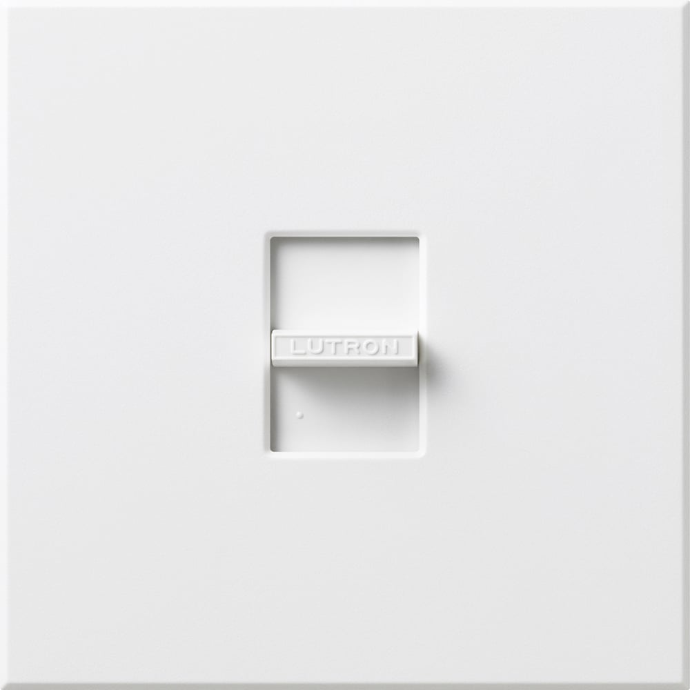 NF-20-277-WH Nova 3-Wire Dimmer Switch for Ballasts and LED Drivers with Wall Plate, 8 Amp, 1 Pole, 277V, Small Control, White