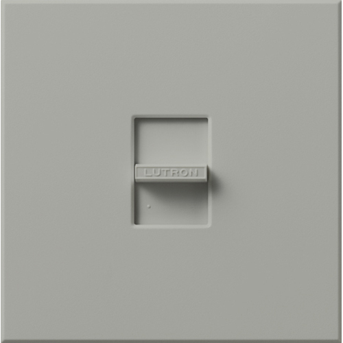 N-L-NFB-GR Nova Wall Plate Kit for Large Nova/Nova T Control, 1 Gang, No Fins Broken, Matte, Gray