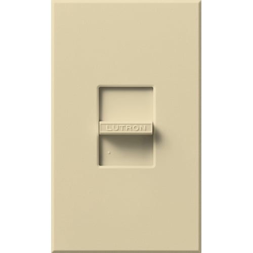 NRCS-1-IV Nova Momentary Contact Switch with Wall Plate, 24V, 1 Pole/Multi-Location, Ivory