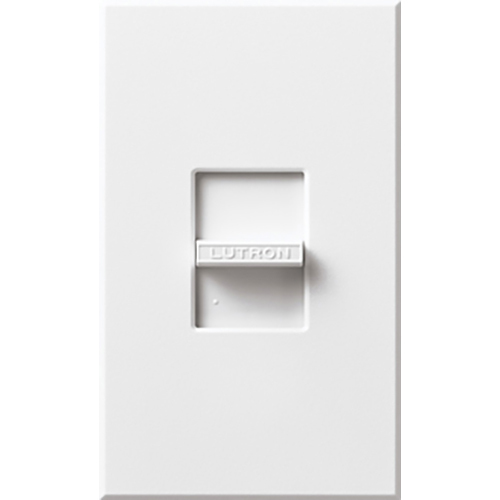 N-S-NFB-WH Nova Wall Plate Kit for Small Nova/Nova T Control, 1 Gang, No Fins Broken, Matte, White