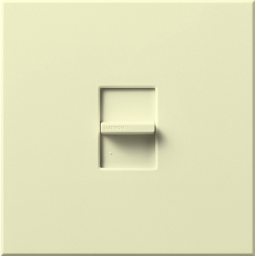 NT-1500-AL Nova T Dimmer with Wall Plate, 1500W Incandescent/Halogen, 1 Pole, 120V, Small Control, Almond