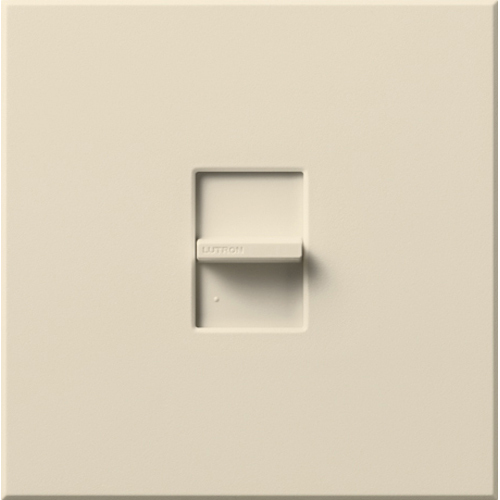 NT-1500-LA Nova T Dimmer with Wall Plate, 1500W Incandescent/Halogen, 1 Pole, 120V, Small Control, Light Almond