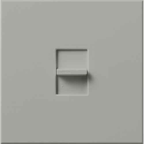 NTFS-12E-GR Nova T Fully Variable Fan-Speed Control with Wall Plate, 12 Amp, 1 Pole, 120V, Large Control, Gray