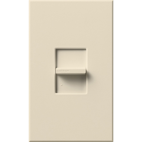NT-S-NFB-LA Nova T Wall Plate Kit for Small Nova T/Nova Control, 1 Gang, No Fins Broken, Matte, Light Almond