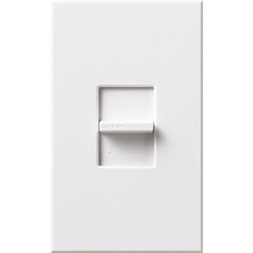 NT-S-NFB-WH Nova T Wall Plate Kit for Small Nova T/Nova Control, 1 Gang, No Fins Broken, Matte, White