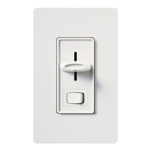 S-10PH-WH Skylark Preset Dimmer with On/Off Switch, 1000W, Incandescent/Halogen, 1 Pole, 120V, White