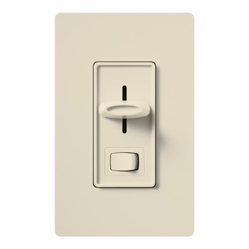 S-10P-LA Skylark Preset Dimmer with On/Off Switch, 1000W, Incandescent/Halogen, 1 Pole, 120V, Light Almond