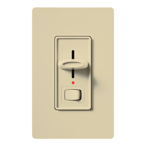 S-10PNL-IV Skylark Preset Dimmer with On/Off Switch, 1000W, Incandescent/Halogen, 1 Pole, 120V, Ivory