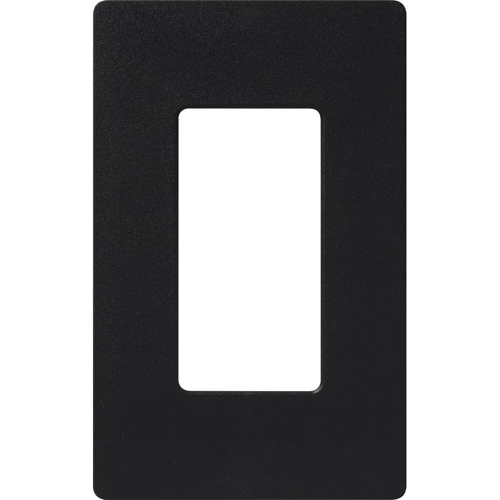 SC-1-MN Claro Wall Plate for Decorator-Style Dimmers, Switches, and Outlets, 1 Gang, Satin, Midnight