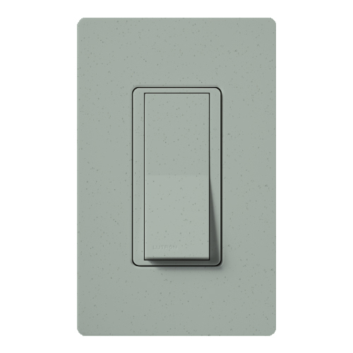 SC-1PS-BG Diva Satin Colors Designer Style Paddle Switch, 120/277 V AC, 15 A, 60 Hz, 1 Poles