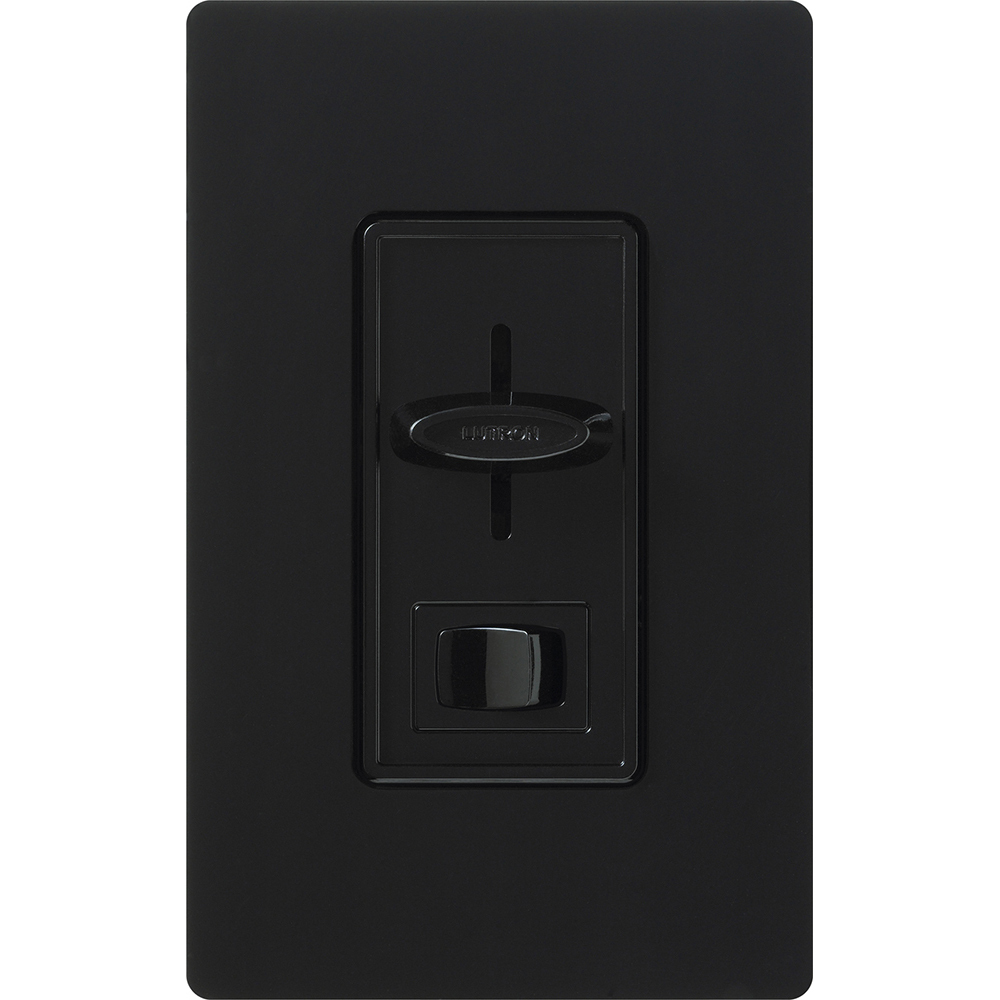 SELV-300P-BL Skylark Dimmer Switch for Electronic Low-Voltage, 300W ELV, 1 Pole, Preset, Neutral Required, 120V, Black