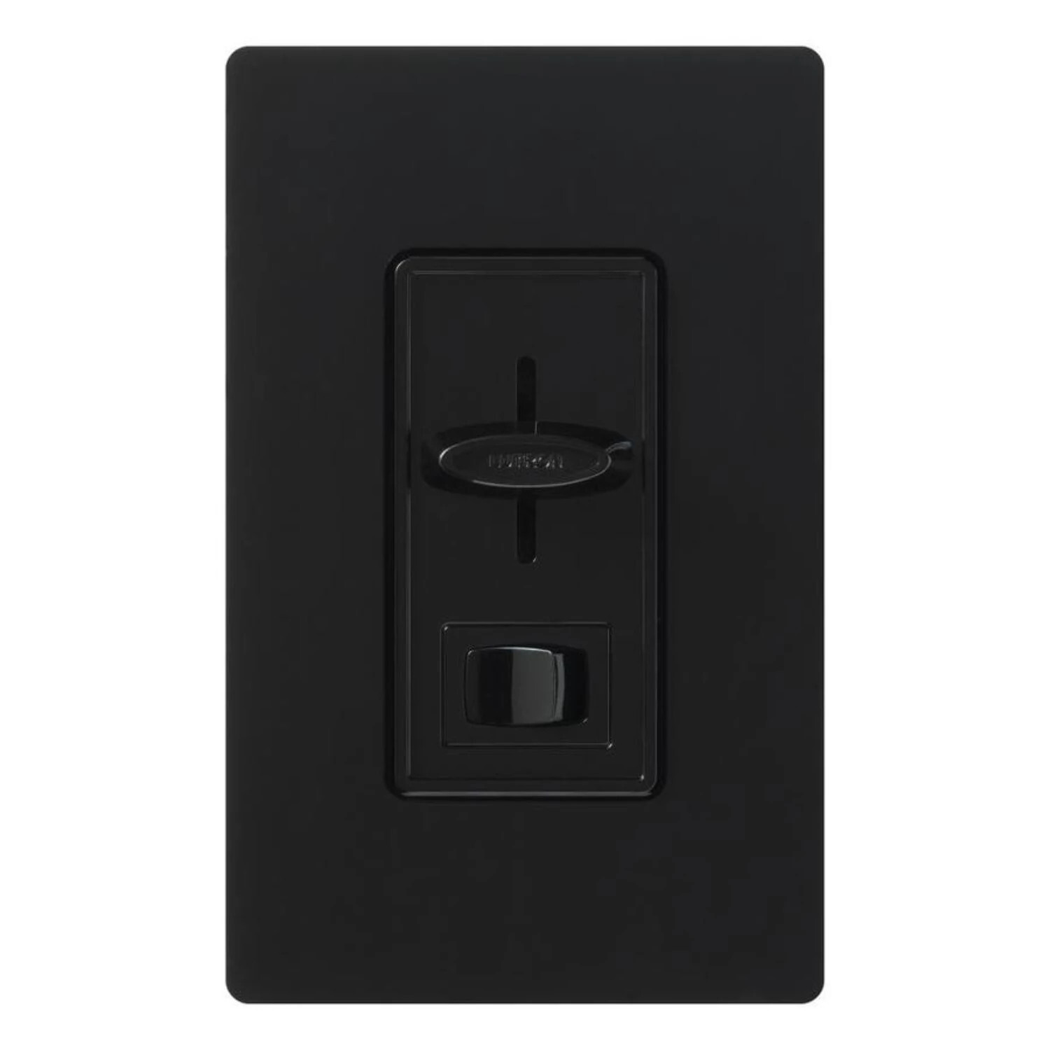 SFSQ-LF-BL Skylark Dual Fan and Light Control, 1.5 Amp Fan and 300W Incandescent/Halogen Light, 120V, 1 Pole, Black