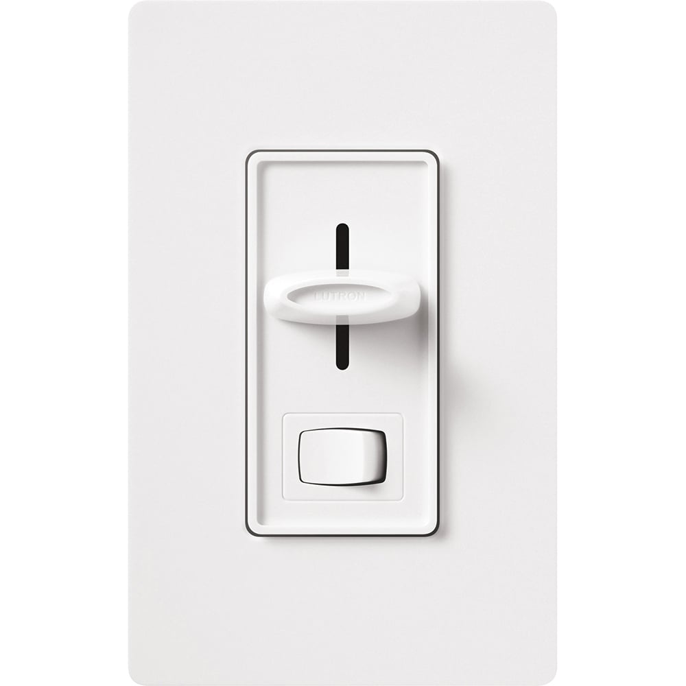 SLV-600P-WH Skylark Dimmer Switch, Magnetic Low-Voltage, 450W/600 VA, 1 Pole, White