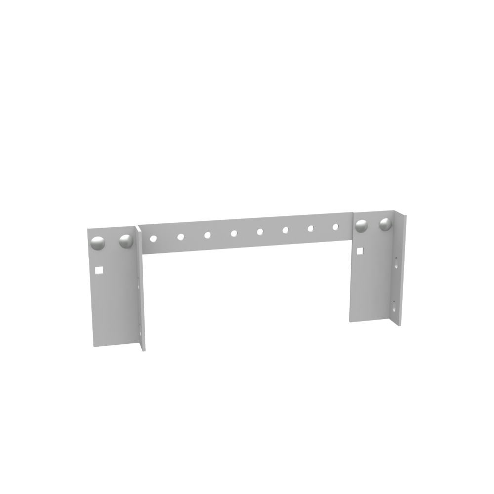 Wireway Hanger Non UL Listed 4x4 Wireway ANSI 61 Gray Steel