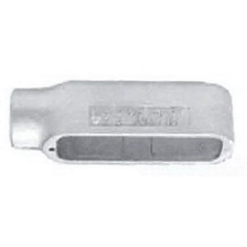 E50-M Unilets Type E Conduit Outlet Body, 1/2 in Hub, Form 35, 4.5 cu-in, Malleable Iron, Triple Coated