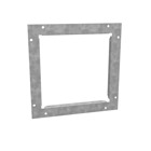Wireway End Flange Type 1 8x8 Screw Cover ANSI 61 Gray Steel