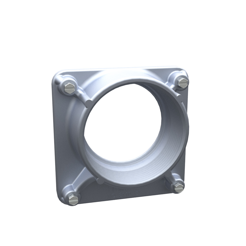 3 INCH HUB AND MOUNTING SCREWS