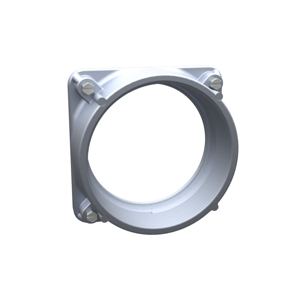 4 INCH HUB AND MOUNTING SCREWS