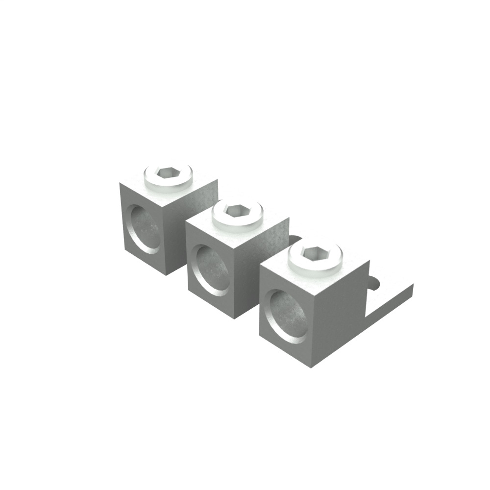 Lug Kit Single 6-350kcmil Mechanical .375 Stud Hole 3 Per Kit