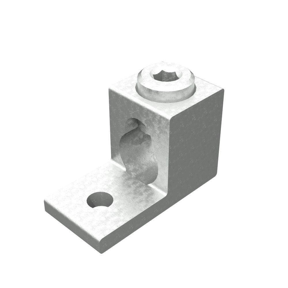Lug Kit Single 4-600kcmil or Two 1 Aught-250kcmil Mech .375 Stud Hole 4 Per Kit
