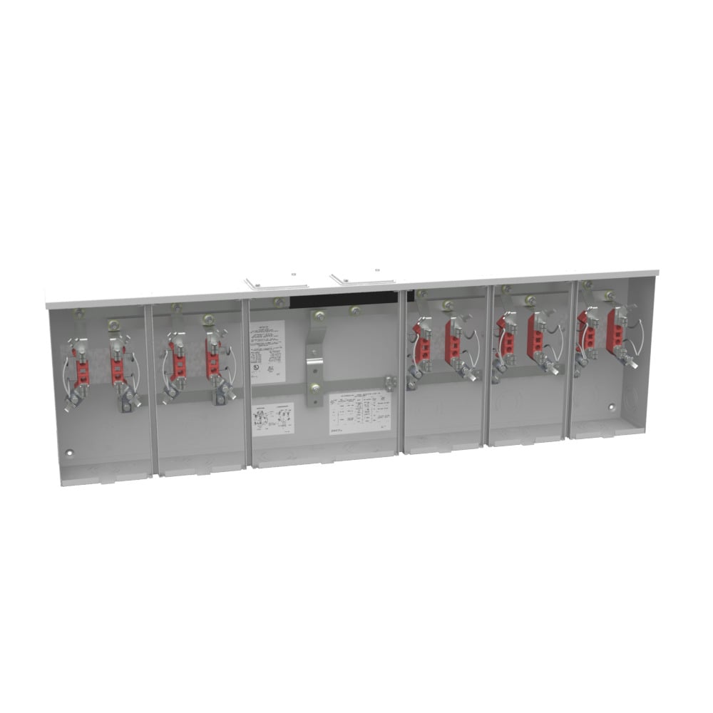 U1255-X-KK 4 Term, Ringless, Large Closing Plate, Horn Bypass, 5 Position