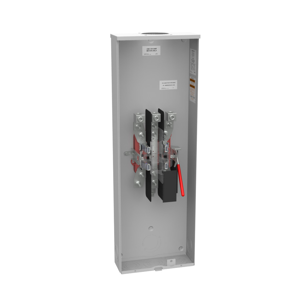 U1779-R-K3-BLG 4 Term, Ringless, Large Hub Opening, Lever Bypass, Single Connector, 4-600 kcmil, 7-8 inch Barrel Lock Ground with Bracket Provision