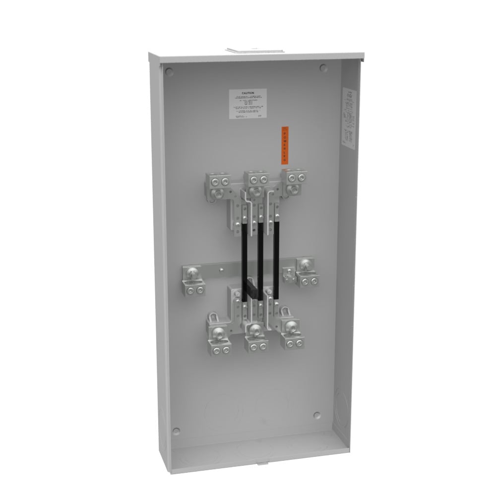 U4667-X-8512 7 Term, Bolt-in, Large Closing Plate, Link Bypass, 8-Double Connector, 4-500 kcmil