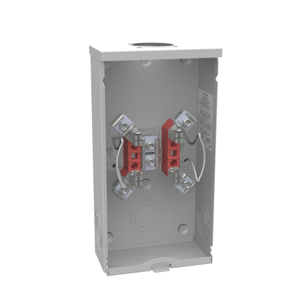 U7021-RL-TG 4 Term, Ringless, Small Hub Opening, Triplex Ground, OH