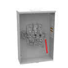 U7423-RXL Single Position Meter Socket, 200 Amp, 3 Phase, Ringless, Lever, 7 Term, OH, UG, 600V
