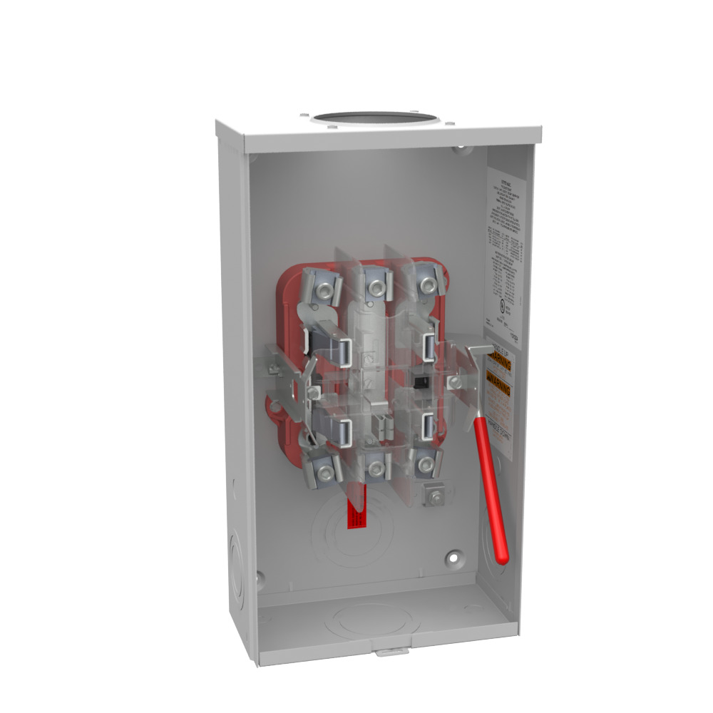 U9550-RL 5 Term, Ringless, Small Hub Opening, Lever Bypass