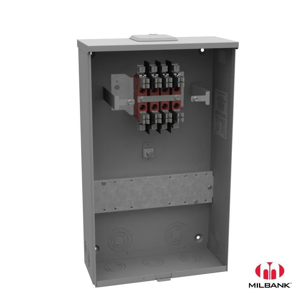 UC3438-XL 8 Term, Ringed, Small Closing Plate, Test Switch Provision