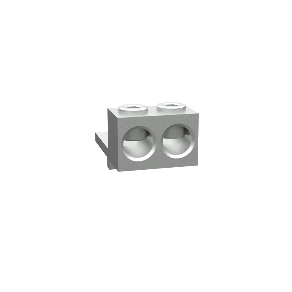 Connector 2p 4-350kcmil Front Entry Anti Rotation