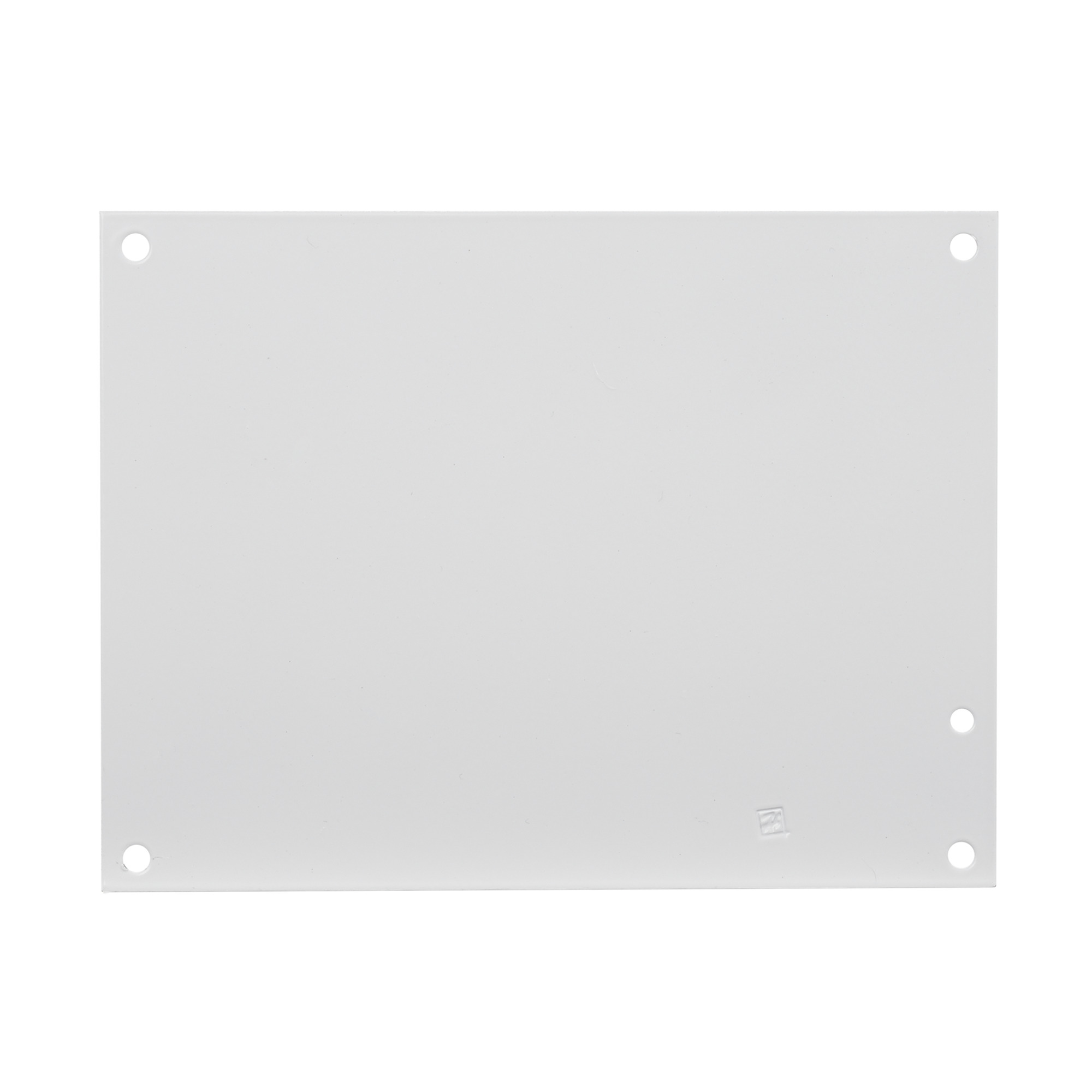 A16N12P PNLT1 Enclosure Panel, 10-1/4 in W x 14-1/4 in H, 14 ga Steel, White
