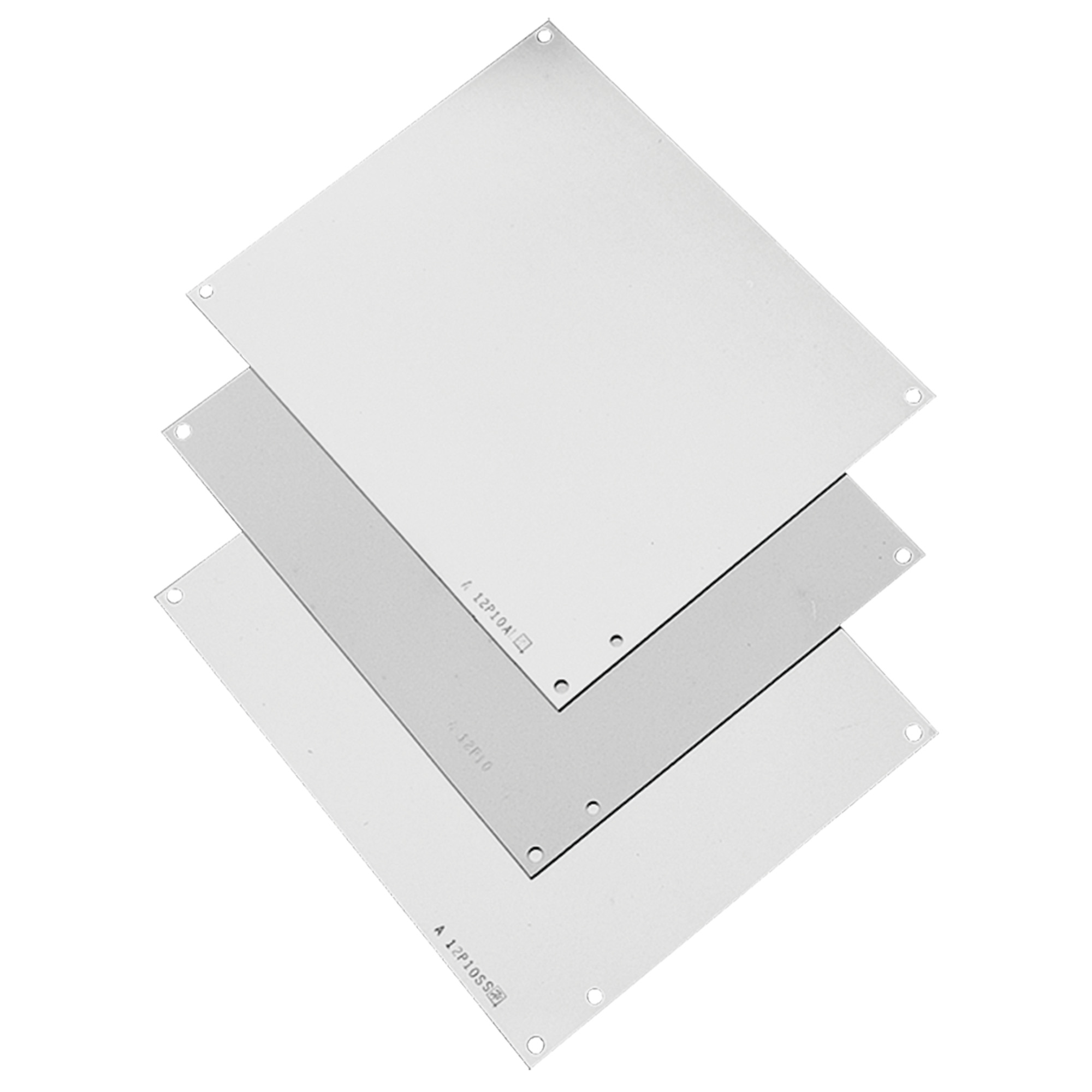 A16P14AL PNLJ/PNLWM Enclosure Panel, 12.88 in W x 14-3/4 in H, Aluminum
