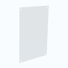 Panel for Medium Enclosure, Type 1, fits 24x24, White, Steel