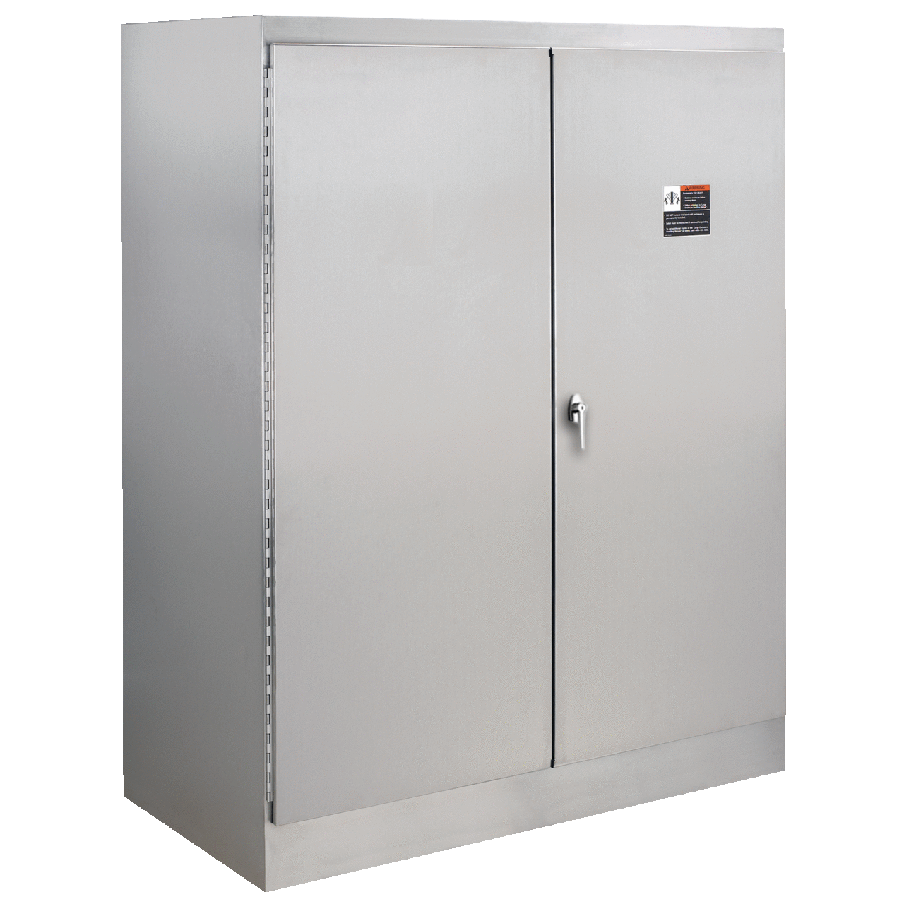 A726018SSFSD A30S 2-Door Enclosure, 72.06 in L x 60.06 in W x 18.06 in D, NEMA 12/IP55 NEMA Rating, 304 Stainless Steel