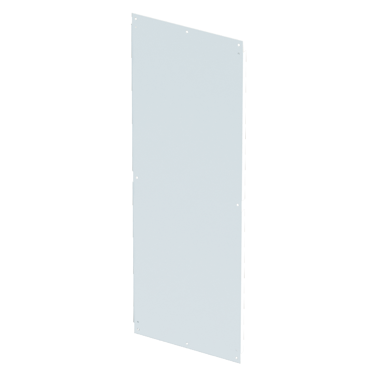 A72SMP20 PNL30 Side Mounted Panel, 20 in W x 60 in H, 12 ga Steel, White