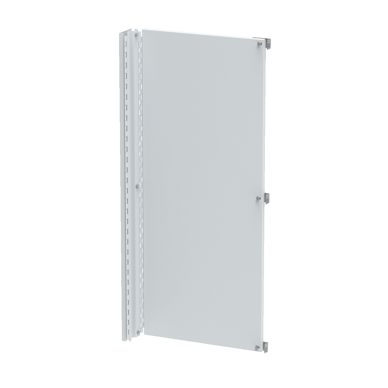 A72SP36F3 PNL30 Full Swing Out Panel, 30.81 in W x 60 in H, For Use With 72.06 x 36 in Type 4/4X/12 1-Door Fiberglass Free-Standing Enclosure with Mounting Channel, Steel