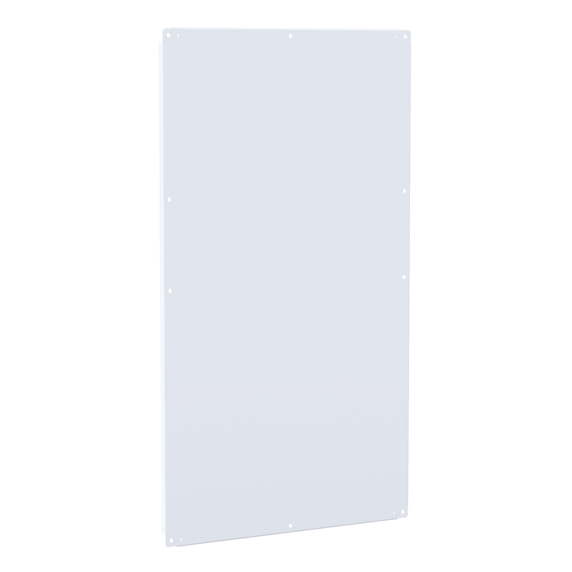A90PM40 PNLFS Enclosure Panel, 33-3/4 in W x 78 in H, 10 ga Steel, White